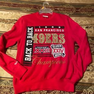 Mitchell&Ness San Francisco 49ers Championship Crewneck